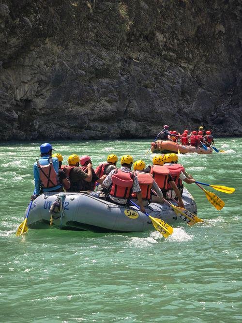 Ayung vs Telaga Waja rafting comparison Bali .